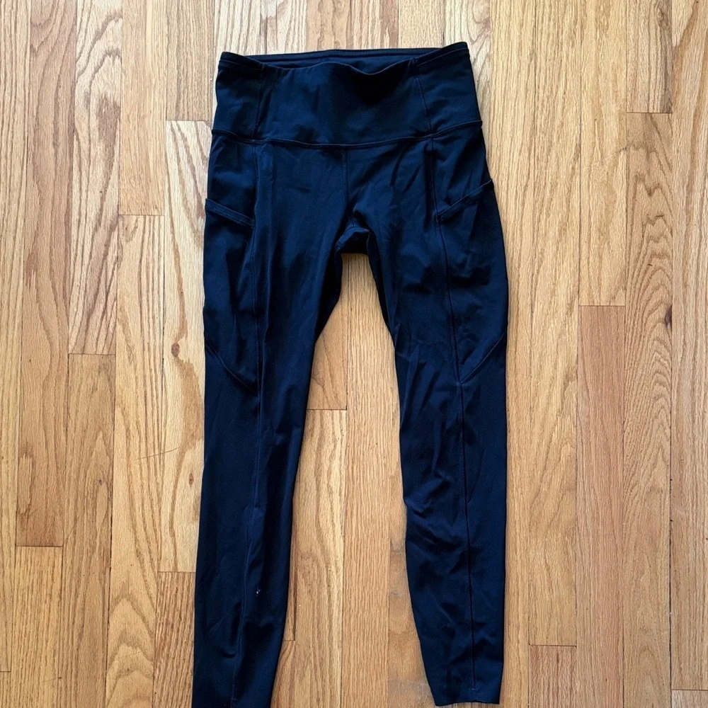 Lululemon 6 Fast & Free 7/8 Tight II *Non-Reflective Nulux 25